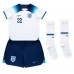 Engeland Jude Bellingham #22 Babykleding Thuisshirt Kinderen WK 2022 Korte Mouwen (+ korte broeken)